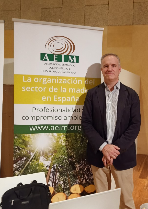 El Secretario General de AEIM, Alberto Romero, en Egurtek 2022.