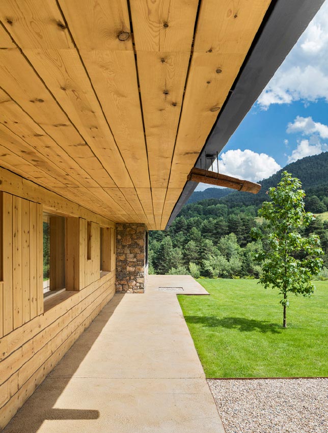 Casa rural en la Cerdanya. Foto: Jordi Anguera. Dom Arquiectura. Arquitecto: Pablo Serrano.